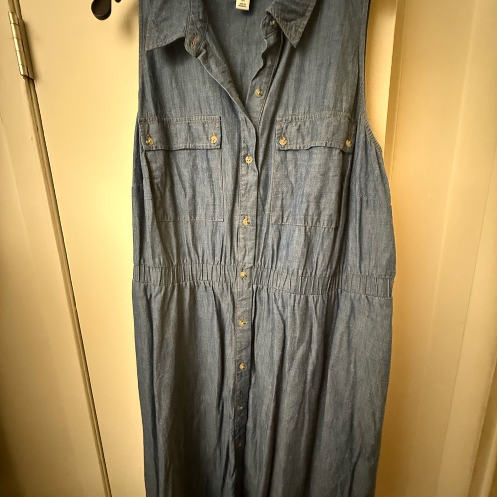 Ava & Viv Blue Denim Mini Dress